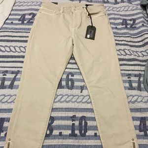 All Saints !!  new -Cream skinny jeans -pls note this tags were lost